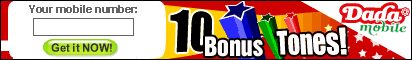 Get 10 ringtone downloads!